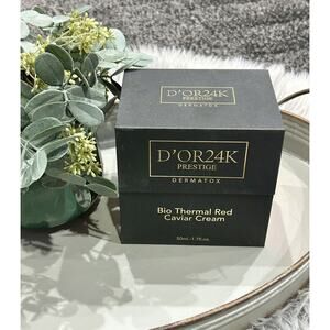 D’OR24K Ultimate Dermatox Red‎ Caviar Cream NEW (MSRP $2,000)
